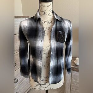 Arizona Jean co. Plaid flannel
